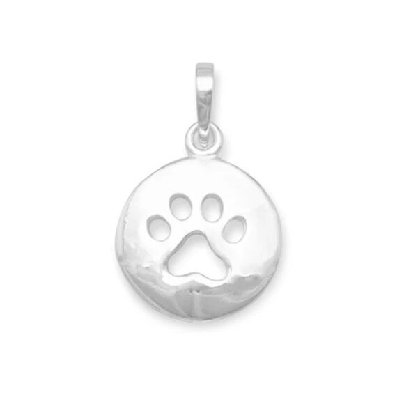 Dog Paw Necklace - Picture 3 of 9